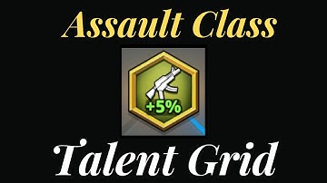 Assault Class - Talent Grid - Puzzle Combat