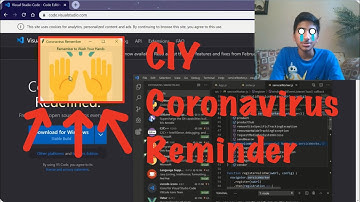 Creating a CORONAVIRUS Reminder System Using Python