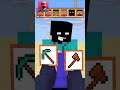 Help Herobrine To Power Up And Chose Right Pick 🥶 #minecraft #shorts #viralshort
