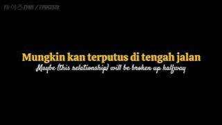 Aiman Sidek - Cinta Terakhir  | lirik / lyrics   black background translation [Malay, Eng]