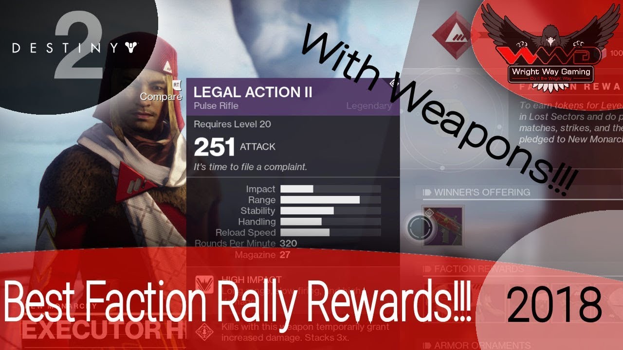 faction rally destiny 2 date Destiny 2:- Best Faction Rally Rewards - 20th Feb 2018