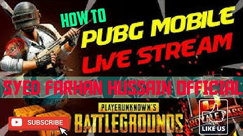 How To Live Stream PUBG Mobile Like Professional Streamers On Android Without PC | 2020 Trick