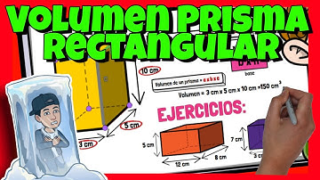 🧊 VOLUMEN de un PRISMA RECTANGULAR