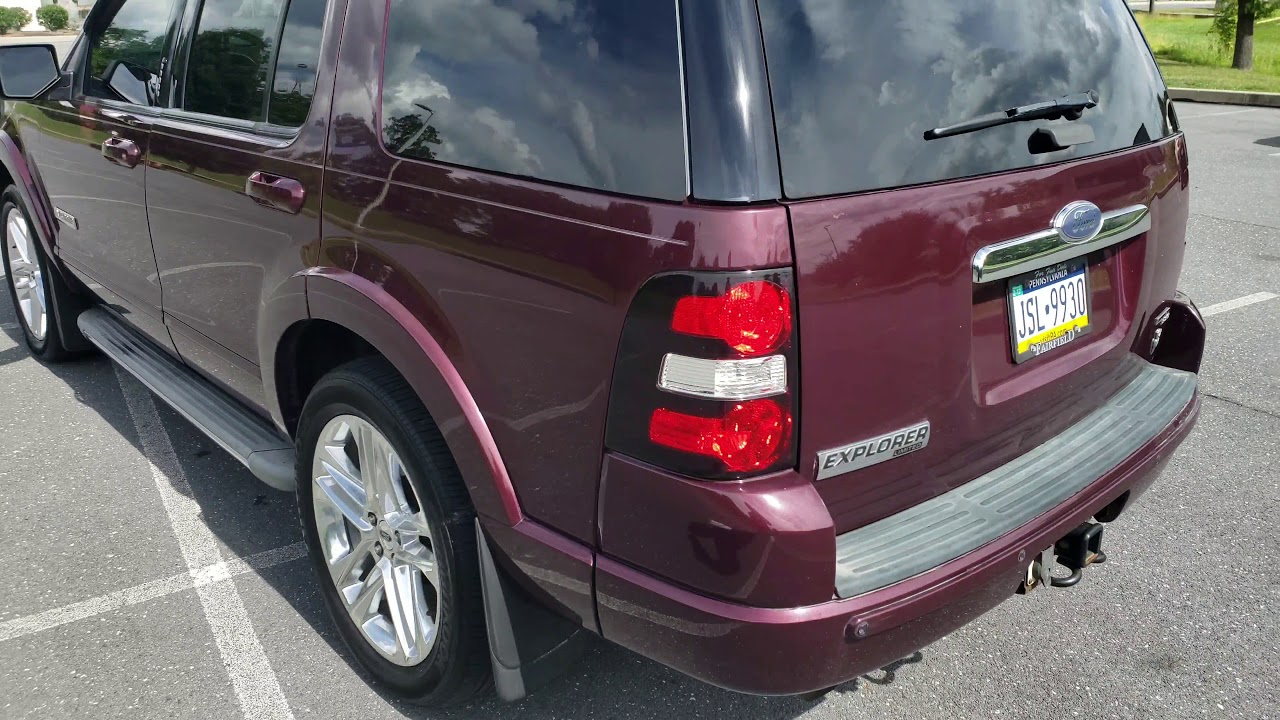 2009 Ford Explorer Tire Size