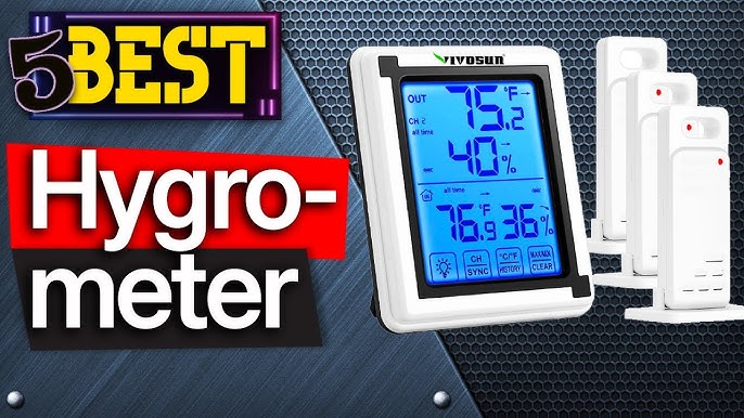 Thermopro TP357 Bluetooth Digital Indoor Hygrometer Thermometer Setup Video  