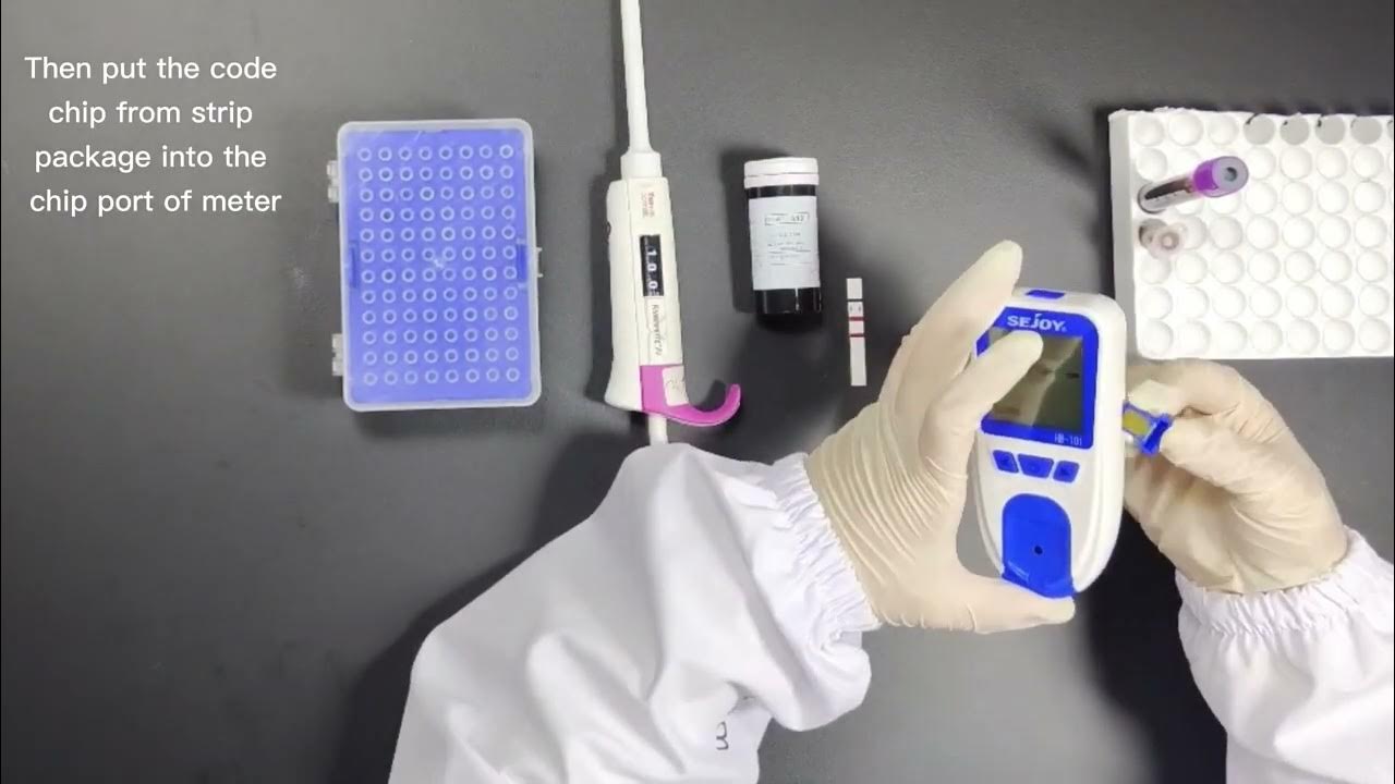 Sejoy Hemoglobin Test with Pipette Vein Blood Collection HB101 YouTube