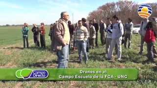 Jornada de Drones - Campo Escuela FCA - UNC