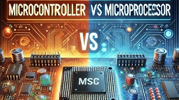 "Microcontroller vs. Microprocessor: What