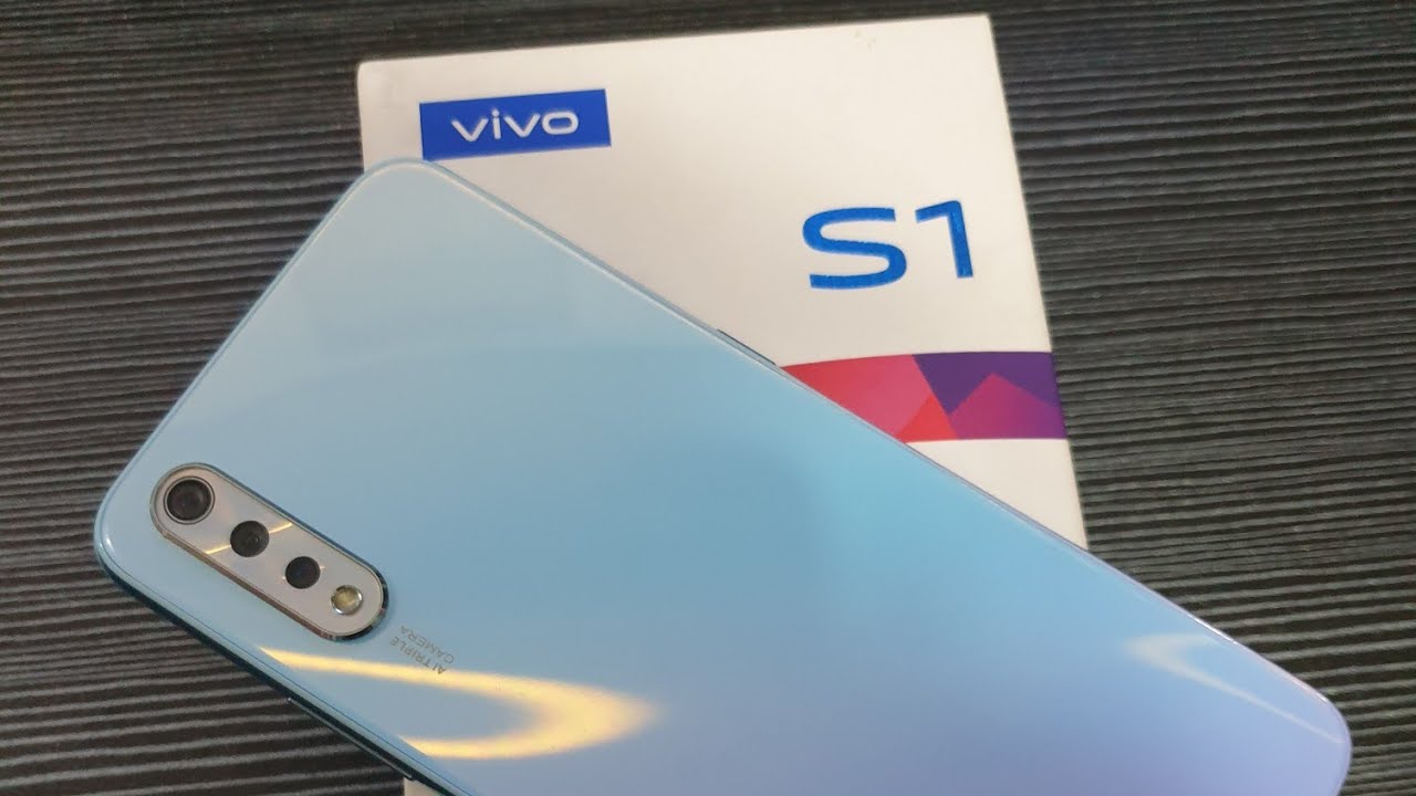 Unboxing Vivo S1 Ram 4GB / 128GB Skyline Blue Indonesia