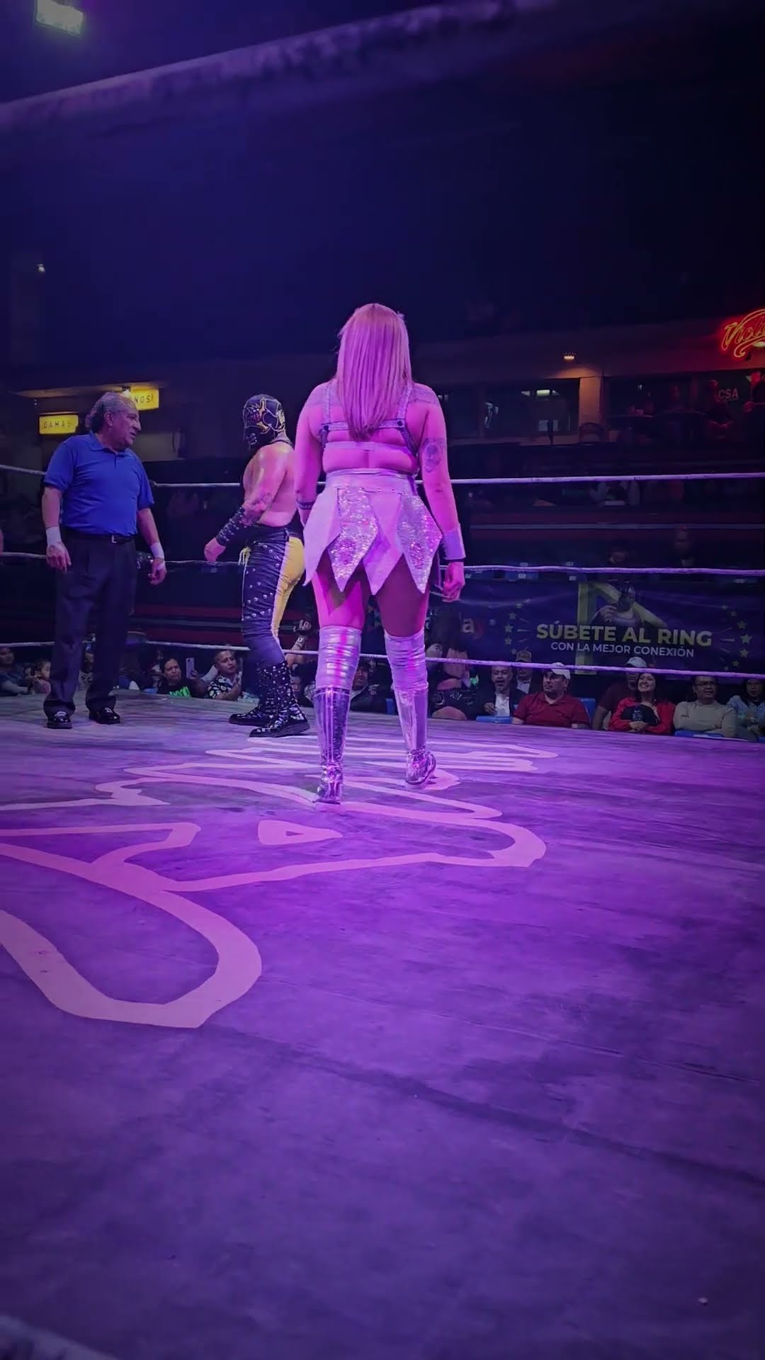 La Hija de Gatúbela es la luchadora sorpresa en la Arena Naucalpan