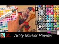 Review of Artify Markers on Amazon