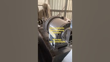 Hydraulic Pipe Embossing Machine | Pipe Swaging Machine