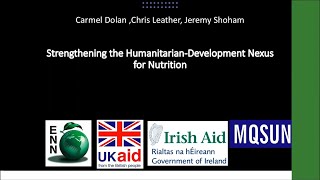 Humanitarian Development Nexus Webinar