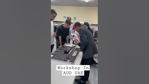 Industrial Automation Workshop In AUD UAE