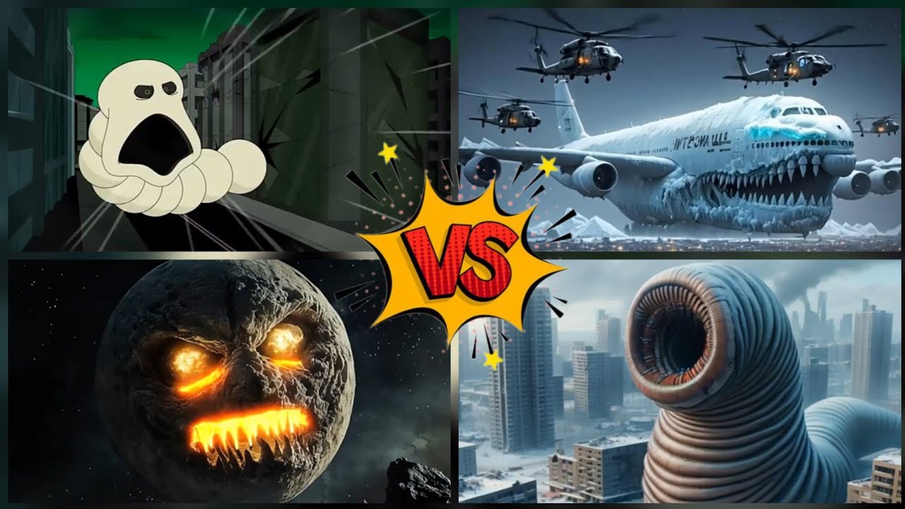 Erosion Worm 🆚 Lunar Moon 🆚 Sonic The Hedgehog 3 🆚 Infected Sky | Coffin Dance Song 🎵