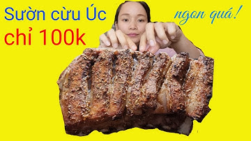 🇦🇺 Australian Lamb | Nướng và Ăn Tảng Sườn Cừu Úc Thơm Ngon
