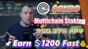 Build a Bear Market Income Stream: Stake ONDO in Ondo Finance to Secure APY 755.37% Returns