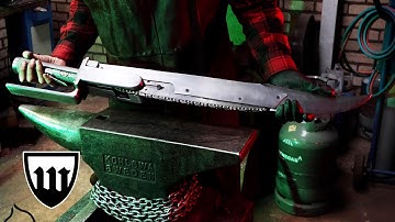 Forging a chainsaw sword and introducing AI to the world.