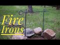 Fire Irons - campfire cooking pot hanger