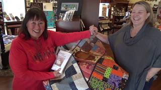 Miracles of miracles...olde world quilt shoppe has been saved! thank
you monique sayre's! plus a wonderful interview with monica and cheryl
who are 2 the ...