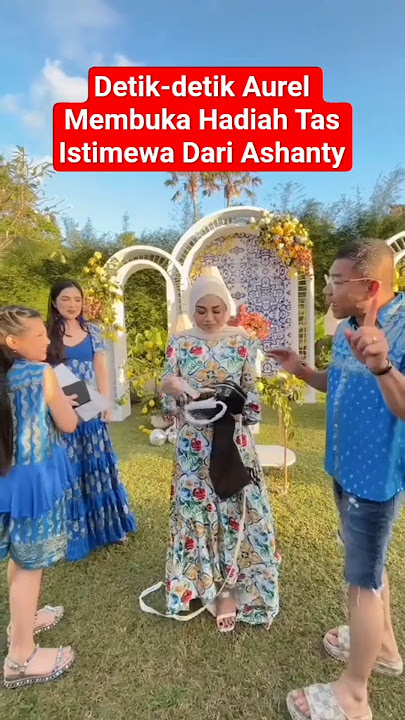 Detik-detik Aurel Membuka Hadiah Tas Istimewa Dari Ashanty#aurelhermansyah #shots #fyp