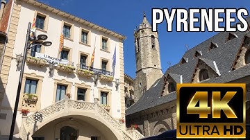 4K Spain Walking 🏔 Pyrenees, Ribes de Freser Mountain Village Walking Tour