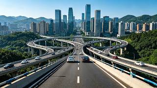 Stunning road trip from Chongqing to Chengdu, explore China’s epic infrastructure project | 4K HDR