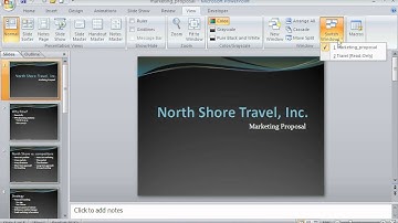 View Two Presentations Side By Side