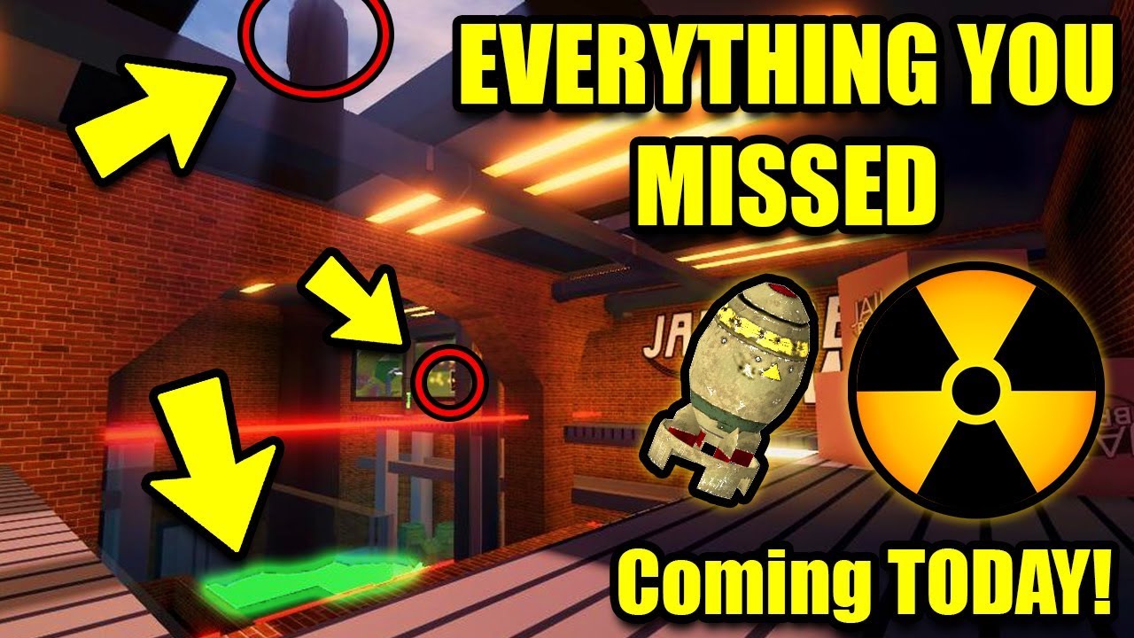 Jailbreak Nuclear Factory Robbery Everything You Need To Know Roblox Jailbreak New Update Youtube - new cargo plane robbery update everything you need to know roblox jailbreak new update youtube