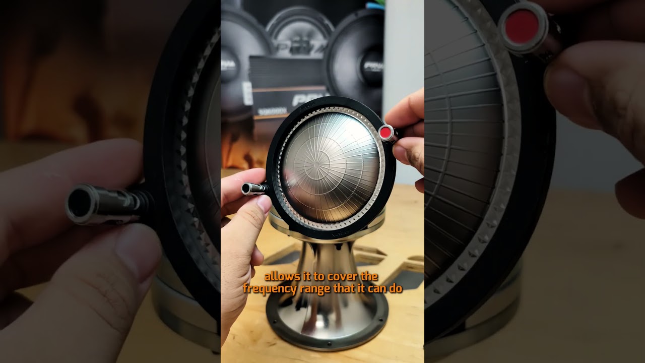 Neodymium Titanium Driver + Horn Bundle  - D4400Ti-Nd + WGP14-50 GREY DUAL TONE