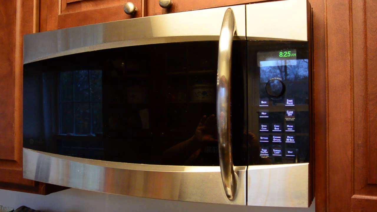 GE PSA1201RSS Microwave failure YouTube