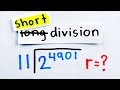 Understanding Short Division and Modular Congruence