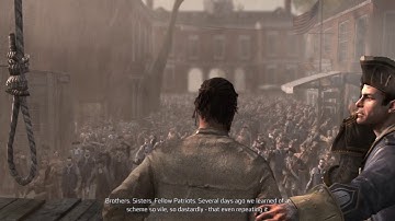 Public Execution (Full Sync) - Assassins Creed III Story Mission