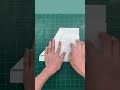 How to make a cool looking paper plane #shorts #paperairplane #paperplane