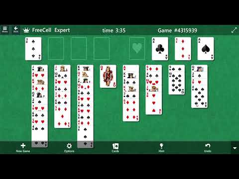 Microsoft Solitaire Collection - Freecell - Game #4315939