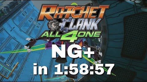 [FWR] Ratchet and Clank: All 4 One NG+ in 1:58:57