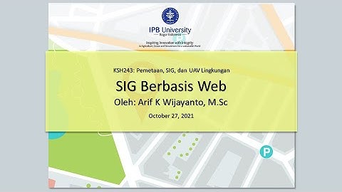 Kuliah SIG Berbasis Web (part 4)