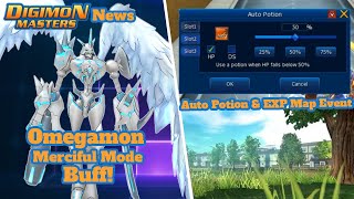 DMO News : Auto Potion - OMM Buff & Seal Exchange event! - Digimon Masters Online NADMO/KDMO