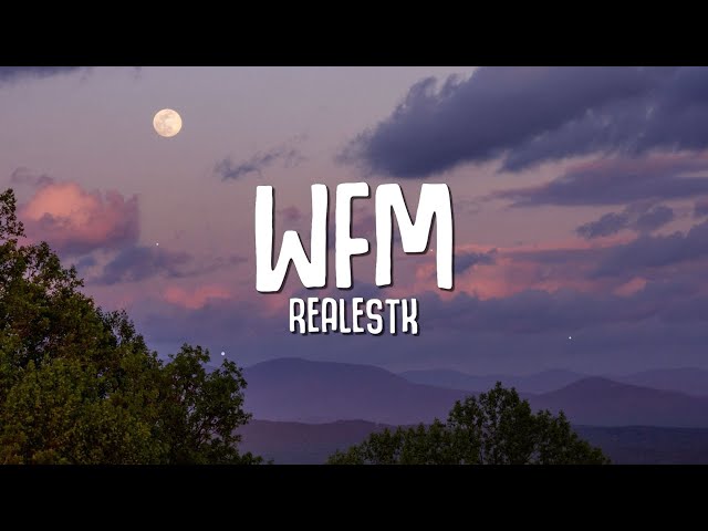 RealestK WFM Official Lyrics & Meaning, “No matter what happensIm  waiting for you, wait for me.” - Realestk broke down 'wfm' for #Verified.  full episode:  By Genius
