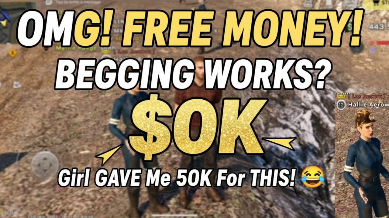 One State RP | Girl give me 50k while begging 🤣 | Gold Mining task Completed