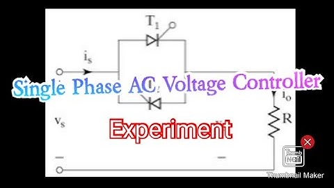 AC Voltage Controller for R & RL load
