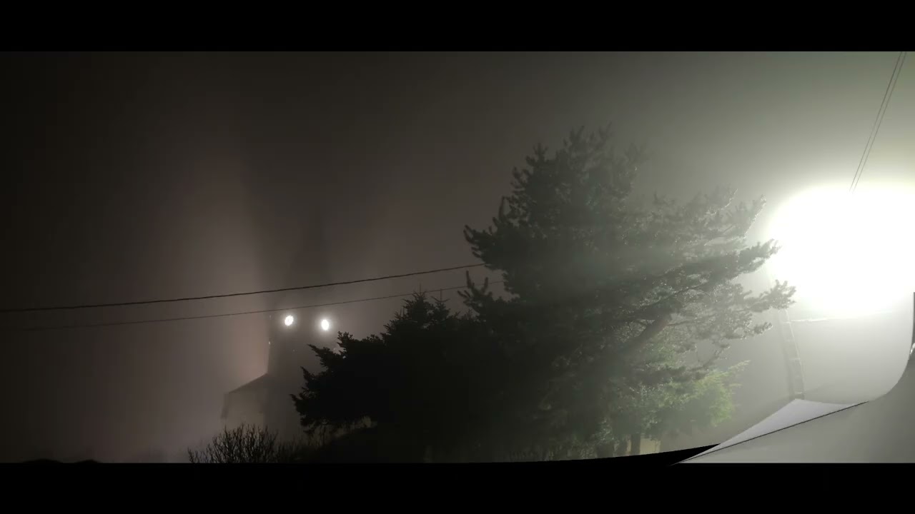 brouillard dense très épais et très dangereux du 14 décembre 2025