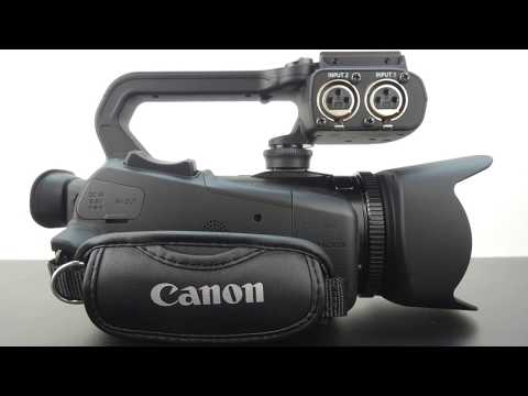 Canon XA30 Professional Camcorder Unboxing And Hardware Review!