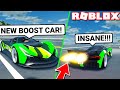 The New BOOST Super Car is Insanely Fast! in Vehicle Legends Update! (Roblox)
