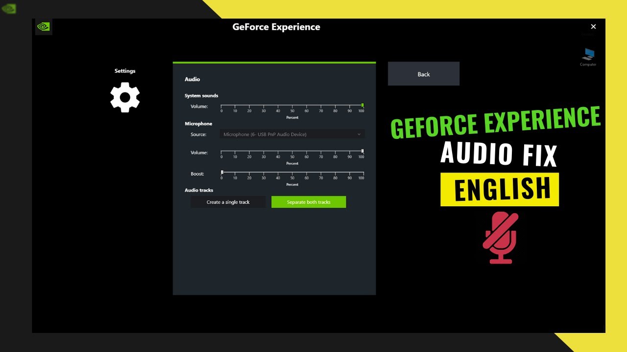 Is voice chat supported with GeForce NOW and how do I enable the microphone  on GeForce NOW?