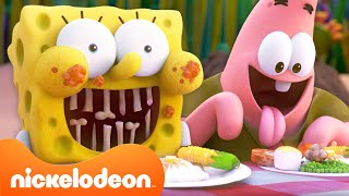 Bob Esponja | 30 MINUTOS no Kamp Koral! 🏕 | Nickelodeon em Português