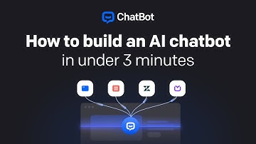 Build Your AI ChatBot in Under 3 Minutes