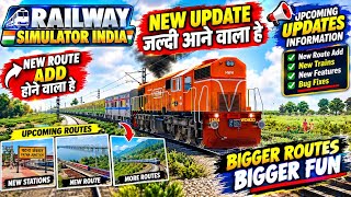 Railway Simulator India | New Update Jaldi Aanewale Hai 🔥Upcoming Updates Info screenshot 5