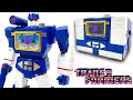 The best transforming g1 soundwave yet ko rp01 acoustic wave w laserbeak ravage  frenzy review