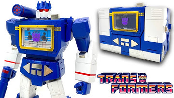 De BESTE Transforming G1 Soundwave TOT NU TOE?! KO RP-01 ACOUSTIC WAVE W/ Laserbeak, Ravage & Fre...